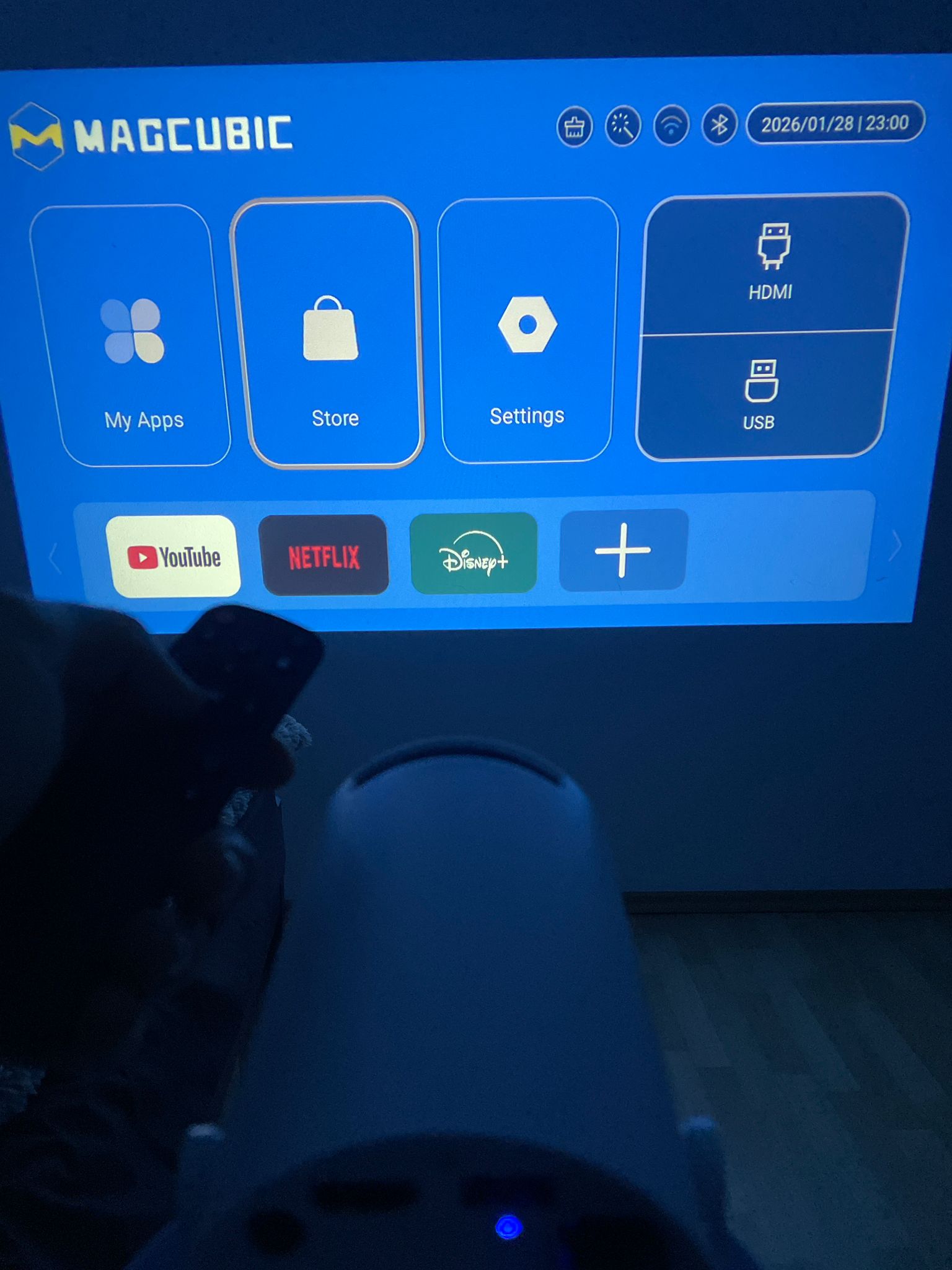 HY300 Pro Mini Projektor - Smart Android Home Cinema Projektor