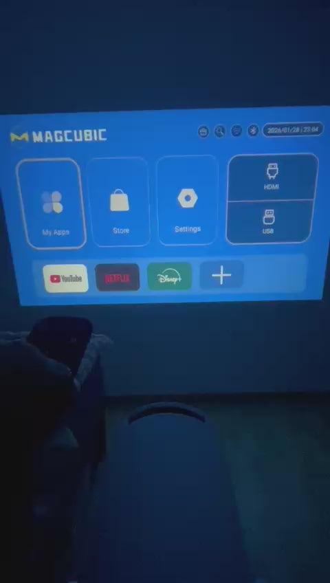 HY300 Pro Mini Projektor - Smart Android Home Cinema Projektor